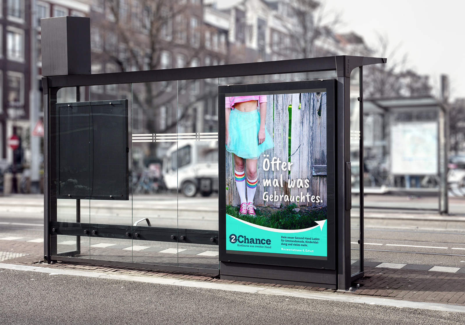 Plakatentwurf Zweite Chance Erfurt